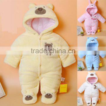New Design 100% Cotton Casual Baby Clothing Sets Long Sleeved In Winter photo-2