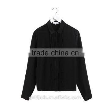 Silk Cotton Woman Fashion Tops Ladies Office White Shirts photo-6