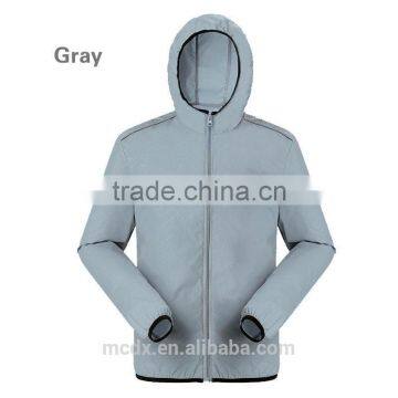 Outdoor Men Women's Jacket Fast Drying Anti-UV Waterproof Breathable Skin Jacket photo-3