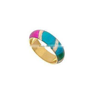 Multi colored fashion bangle