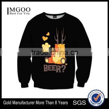 OEM/DOM Wholesale Mens Sweatshirt Without Hood French Terry Wholesale Sweatshirt Long Sleeve Latest Design Sweatshirt For Women photo-5