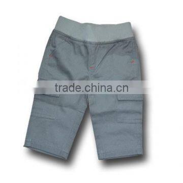 The boy rib waist trousers new fashion kids pants cheap pants