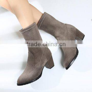Zm35772a 2017 Autumn Ladies High Heel Boots New Style Women Shoes photo-5