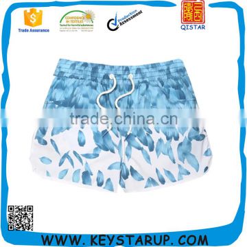 Digital Sublimation Custom Waterproof Beach Shorts Customized Surf Board Short