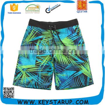 Quick Dry Breathable Custom Color Printed Mens Board Shorts