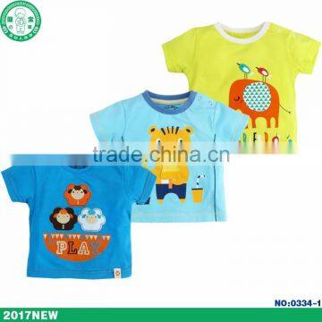 Baby clothing 0-12 Months baby Boys Cartoon T-shirts