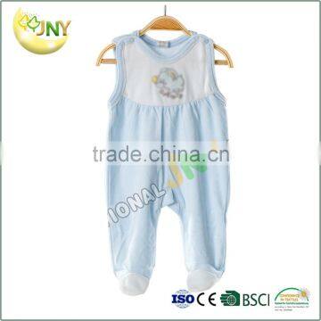 Lace Organic Cotton Baby Rompers Plain Wholesale Baby Clothes photo-4