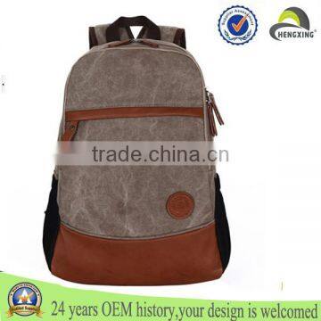 2014 Wholesale Custom Canvas Waterproof Backpack Travelling Sport Backpack photo-6