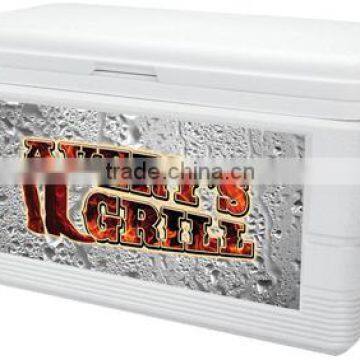 USA Made Igloo Decorator Ice Chest - 52 Quarts (83 Can Capacity), Features Ultratherm Insulation and Comes With Your Logo photo-6