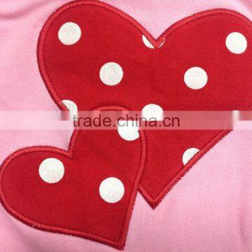 Baby Girls Heart Dress Valentines Dress With Matching Headband and Chunky Necklace Set photo-4