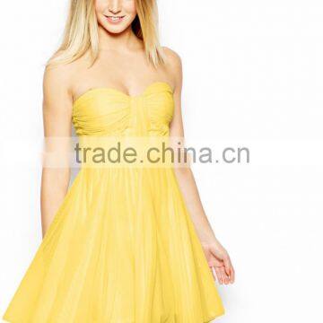 2015 Sexy Backless Bandeau Design Prom Dress Fashion Women Prom Dress photo-2