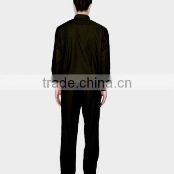 Long Sleeve Men's Black Clergy Shirts photo-3