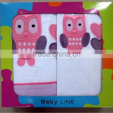 embroidery baby bedding set/baby crib bedding set/cotton bedding set