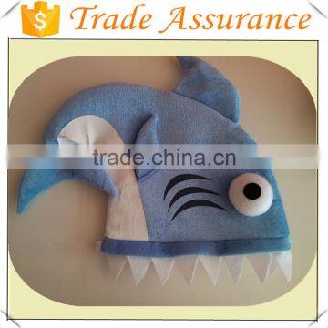 Factory Sale Shark Hat Polar Fleece Earflap Animal Hat Handmade