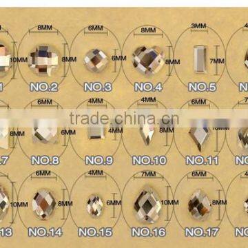 Flat Back Drop Rhinestones Bling Nail Art Rhinestones photo-4