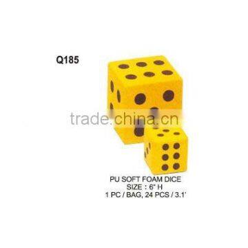 (Q185) PU SOFT FOAM DICE