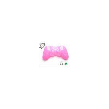 Washable Pink Silicone Cases For Sony PS3 Move Controllers