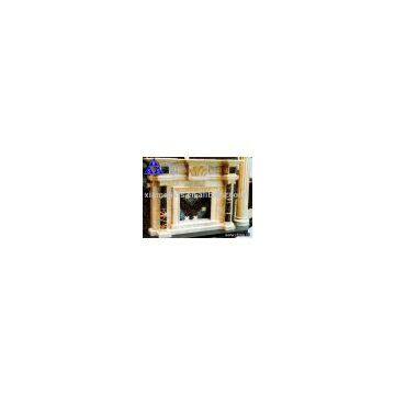 Honey onyx mable fireplace