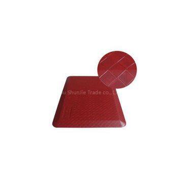 New Life Latest Developing Anti Fatigue Standing Mat Polyurethane Plaid Standing Pad For Commercial Areas