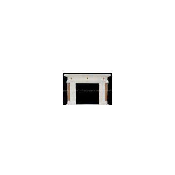 Marble fireplace