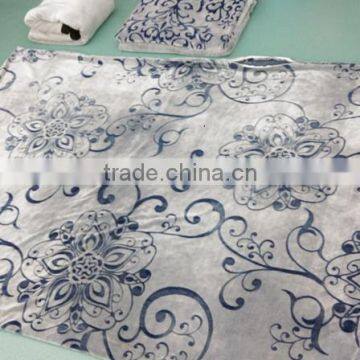 new style carved flannel quilt cover