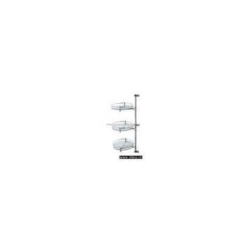 Glass shelf hardware