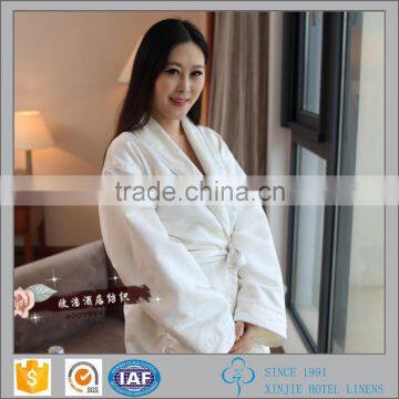 Custom luxury Design silk bath robe for women