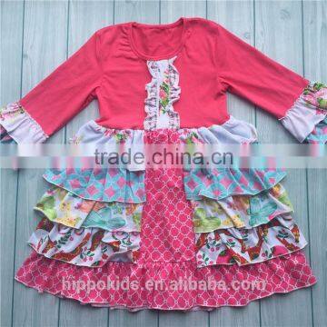 Factory sale custom design slinky baby girl summer dress