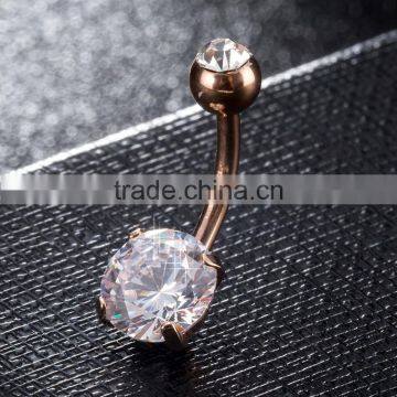 Big Fashion Crystal Magnetic Navel Button Belly Ring Display photo-4