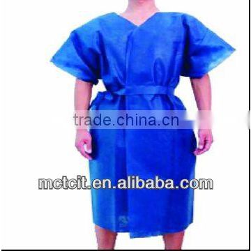 Disposable PP uniform bath house clothes