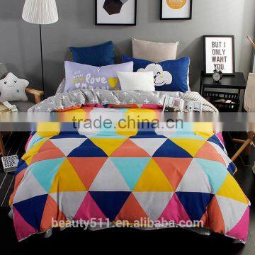 Bed Sheet In China Cheap Satin Fabric 100% Cotton Sateen Fabric For Adult Bedding Set BS277