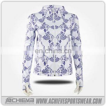 female models sports and fitness yoga jacket coat was thin tight jacket