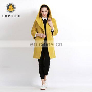 Competitive Price Traditional Chinese Yellow Lady Winter Coat