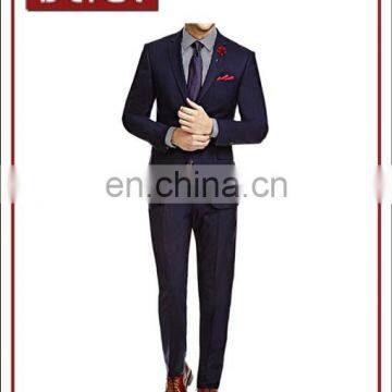 Top Selling Newest Mens Dark Navy Designers Wedding Suits for Men