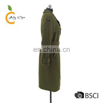 Handmade Smaller Moq Double Latest Coat Designs for Women photo-4