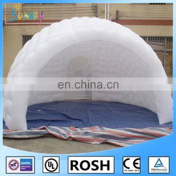 Sunway Factory Wholesale Inflatable Bubble Dome Tent Poolside Inflatable Cabana Tent