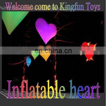 LED Hanging Inflatable Wedding Heart photo-2