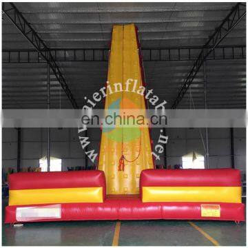 2017 giant rock climbing inflatable sport game/ inflatable course for rental