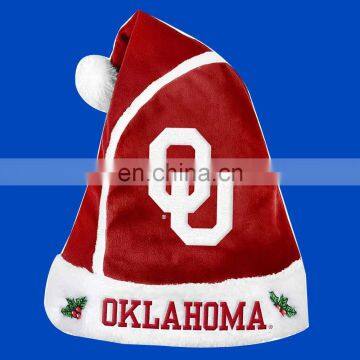 NCAA 2016 University of Oklahoma Sooners Santa Hat