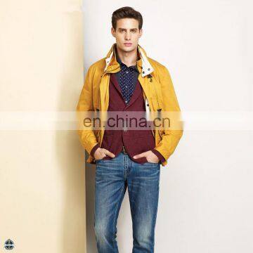 T-MC005 Top Quality High Fashion Mens High Collar Winter Coats