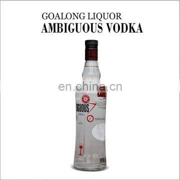 Customized private label vodka OEM & ODM bulk pure vodka