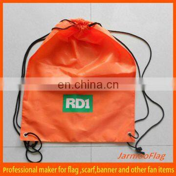 custom nylon drawstring bag