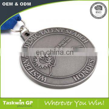 Custom High Quality Honors Medal With Plating photo-3