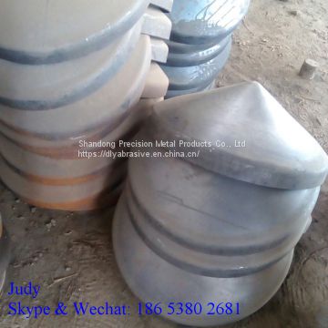 Forged stainless steel conical cone head for boiler