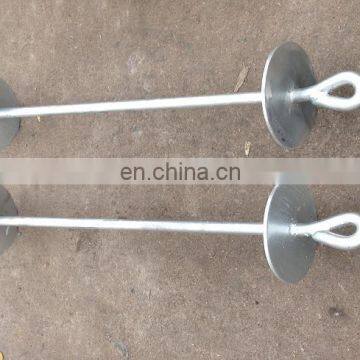 Screw Earth Ground Power Driven Hardware Line Fitting Anchor Post Helix Ground Anchor photo-2