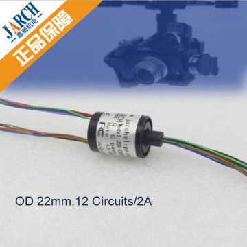 IP51 Protection Grade CCTV Camera Capsule Slip Ring