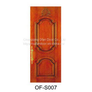 6 Panel Cheap Hollow Core Interior Doors White Primer Bathroom Wooden Door