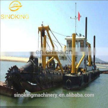 China Hot Cutter Suction Dredger-Water Flow Rate 3500m3/h