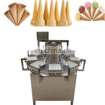 Ice Cream Cone Wafer Making Machine for Sale / Automatic Ice Cream Cone Making Machine / Waffle Maker Machine photo-5