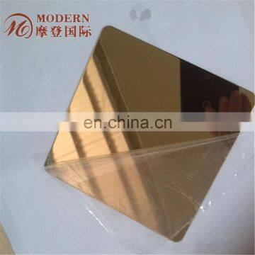 mirror polish stainless steel sheet for home kitchen appliance